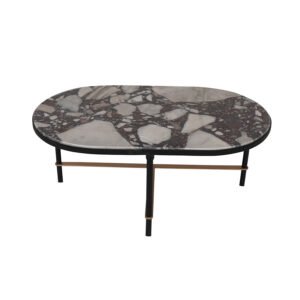 Modern Marble Nesting Coffee Table Set - Elegant & Space-Saving