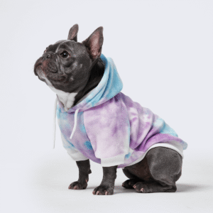 90s Retro Velvet Dog Hoodie