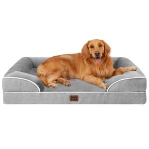 Orthopedic Memory-Foam Dog Sofa Bed for Large Dogs – Waterproof & Washable (M–XL) | Fetchzio