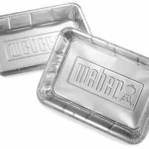 Weber Large Aluminum Drip Pans 10-pack