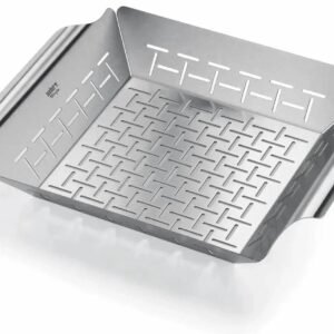 Weber Medium Stainless Steel Deluxe Grilling Basket