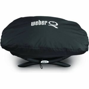 Weber Q Grill Cover for Q 200 and 2000 Series Gas Grills, 7111